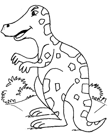 Coloriages dinosaures 5