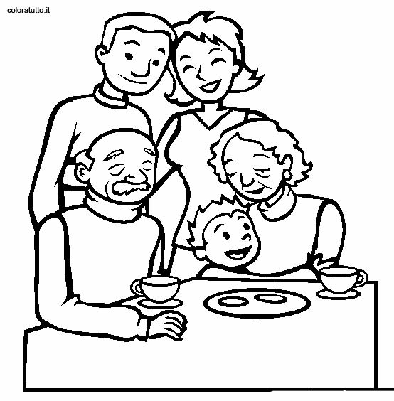 Coloriages famille 92