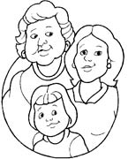 Coloriages famille 35