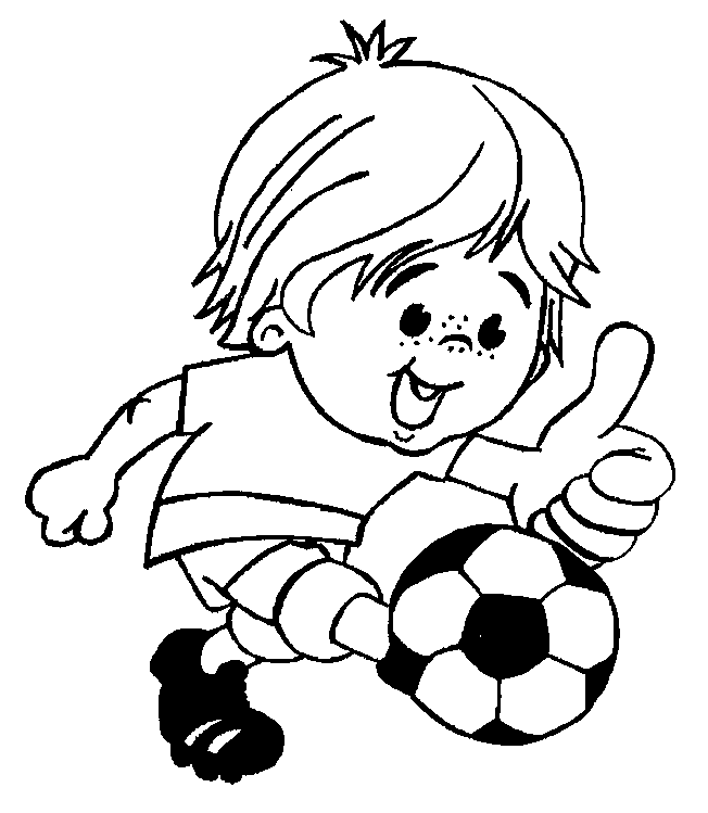 Coloriages football 12