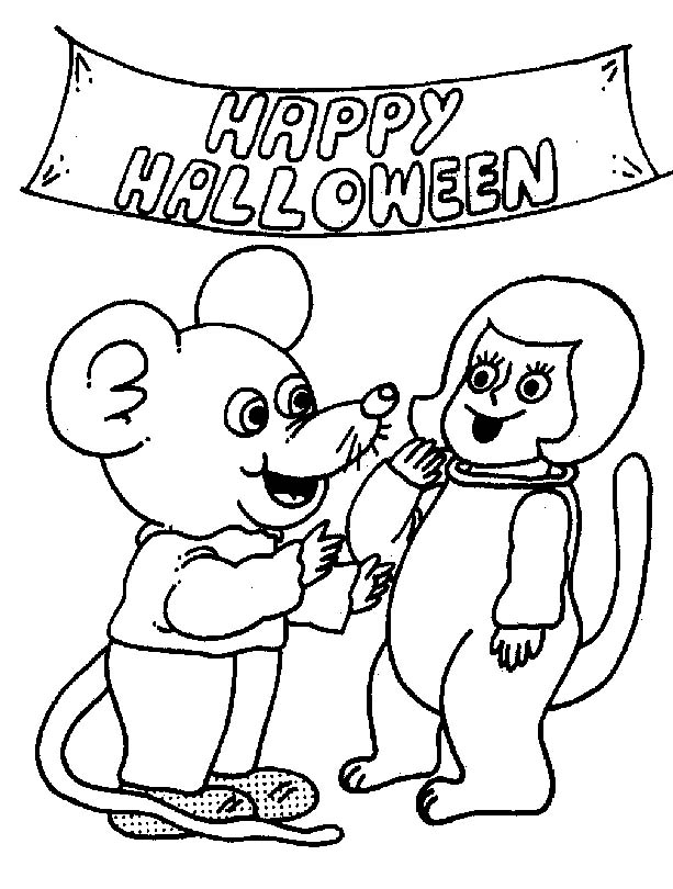 Coloriages halloween 53