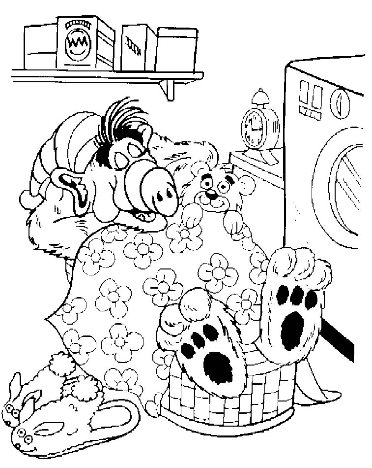 Coloriages alf 2