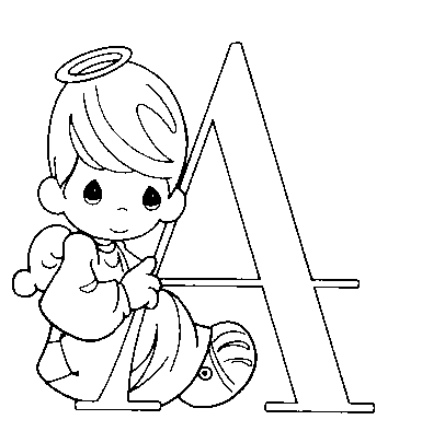 Coloriages alphabet 1