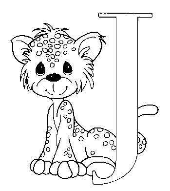 Coloriages alphabet 10