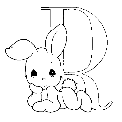 Coloriages alphabet 18