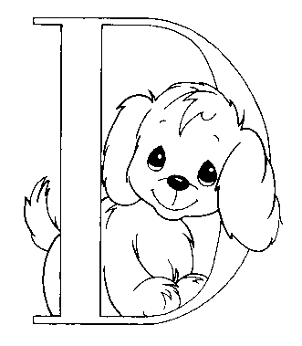 Coloriages alphabet 4