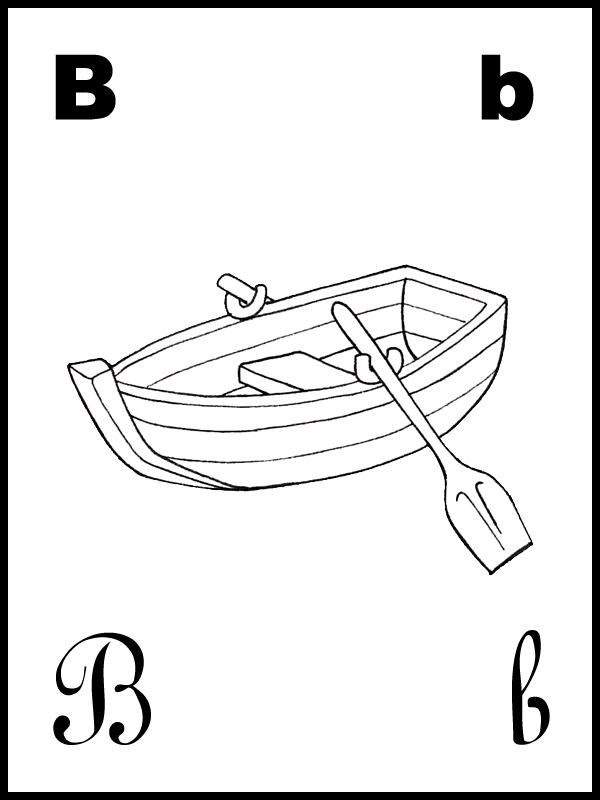 Coloriages alphabet cartes 12