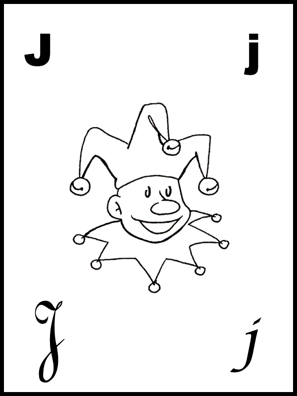 Coloriages alphabet cartes 2