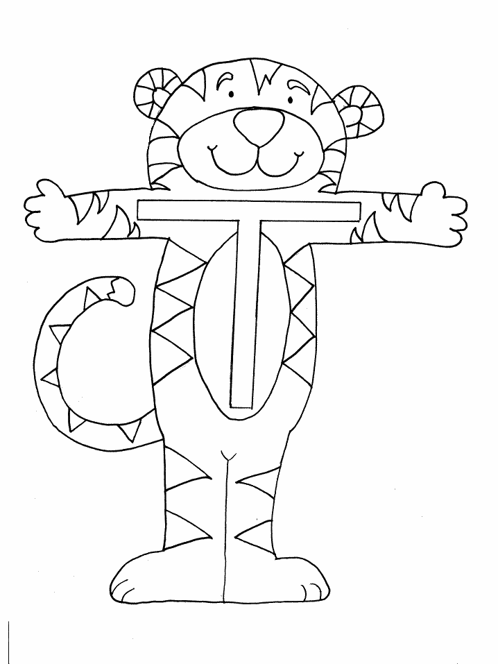 Coloriages alphabet coloriage 20