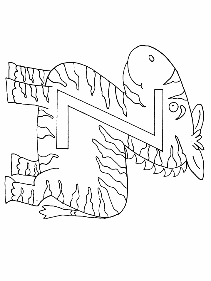 Coloriages alphabet coloriage 26