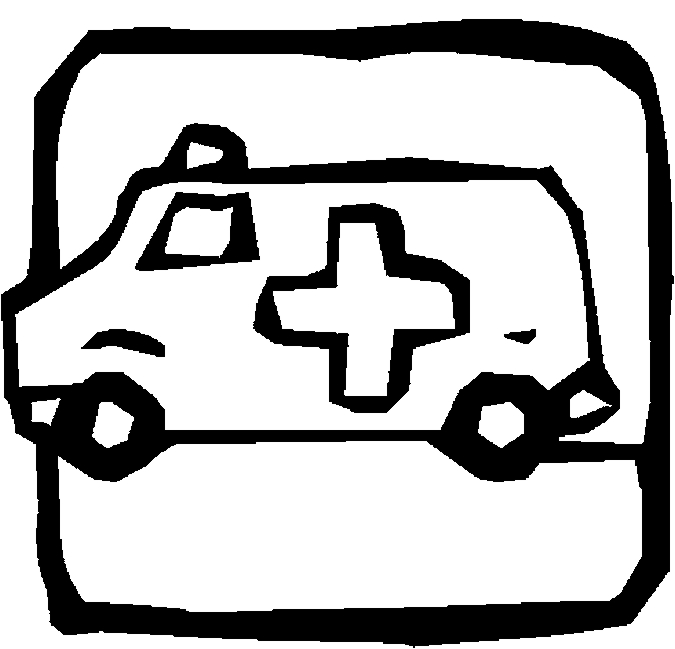 Coloriages ambulances 5