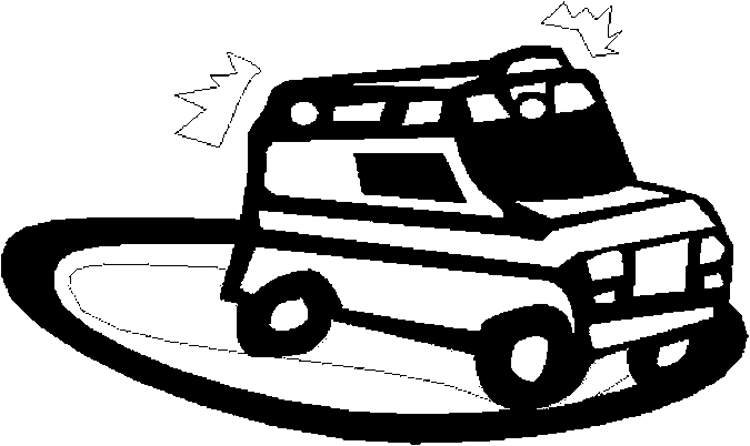 Coloriages ambulances 6