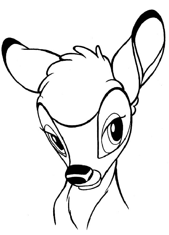 Coloriages bambi 38