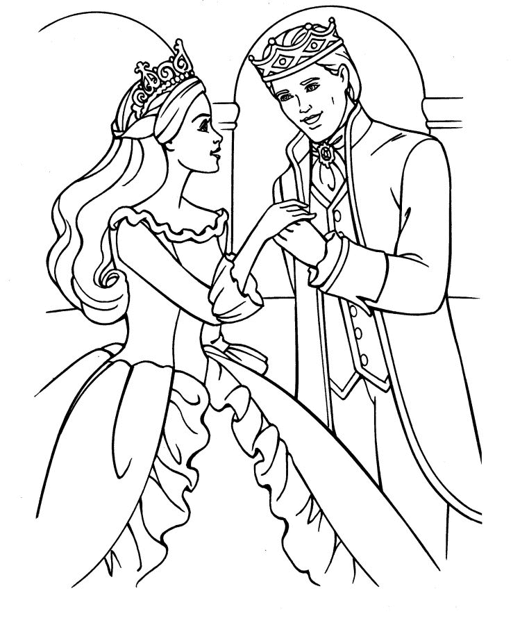 Coloriages barbie 26