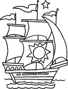 Coloriages bateau 1