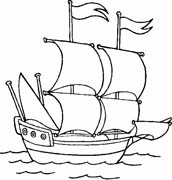 Coloriages bateau 4