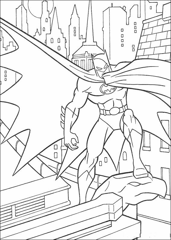 Coloriages batman 80