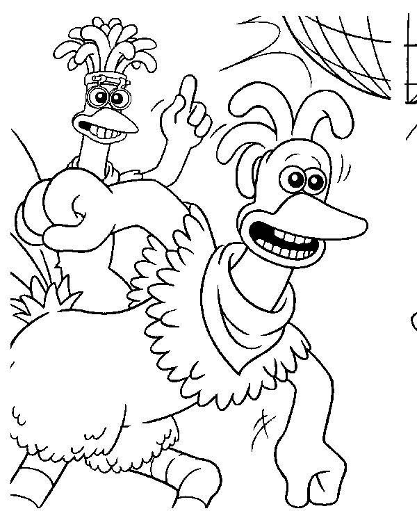 Coloriages chickenrun 23