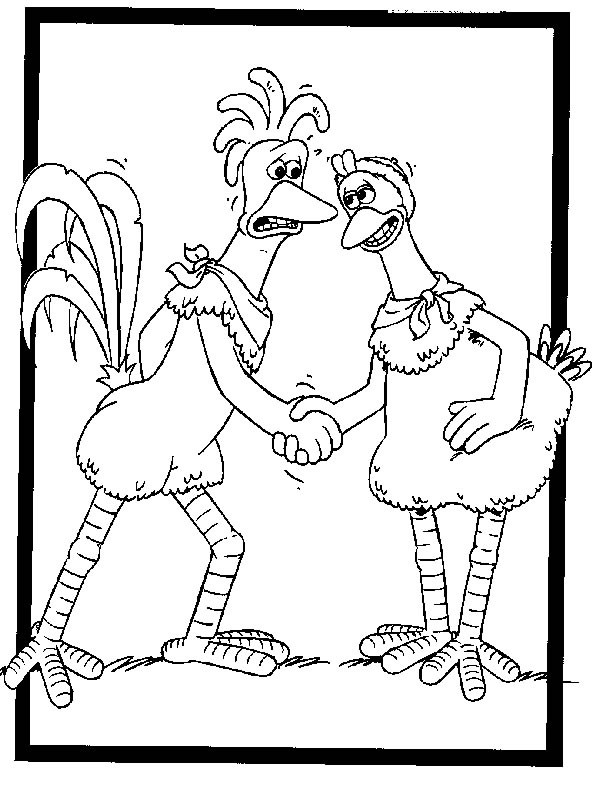 Coloriages chickenrun 29