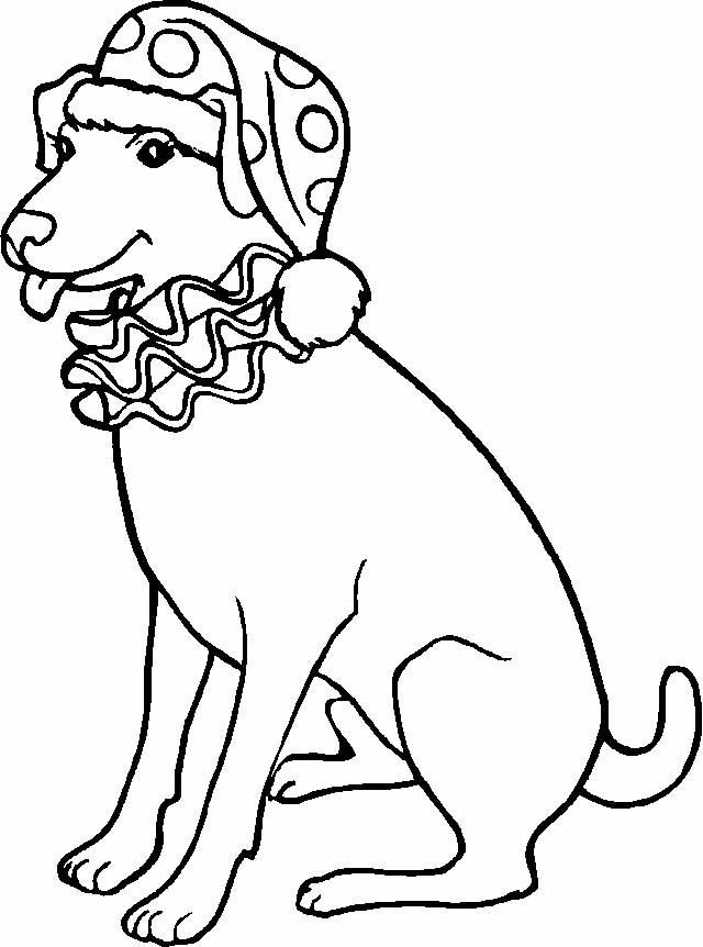 Coloriages chien 26