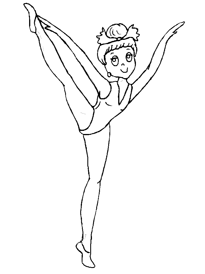 Coloriages danseuses 12