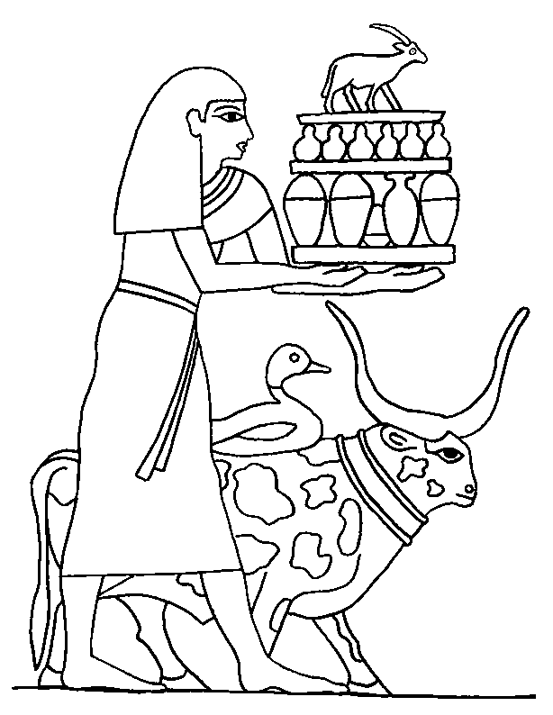 Coloriages egypte 12