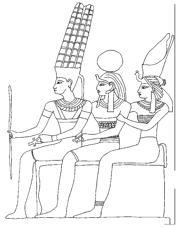 Coloriages egypte 26