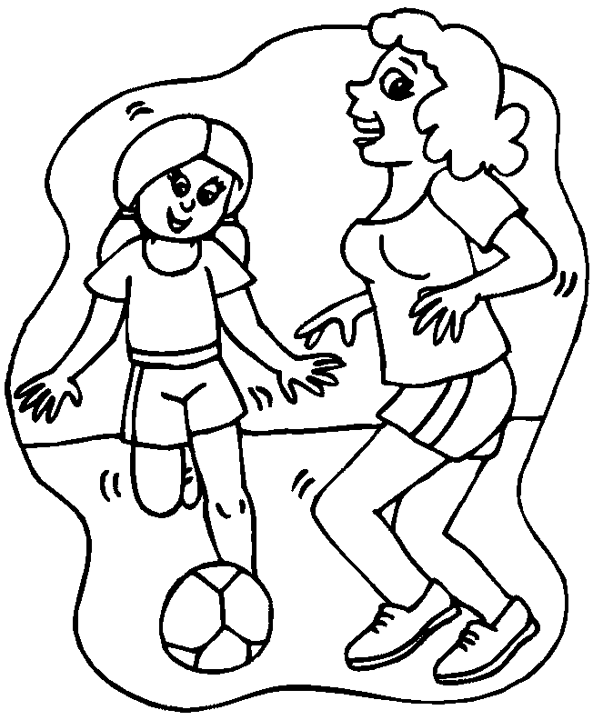 Coloriages football 10