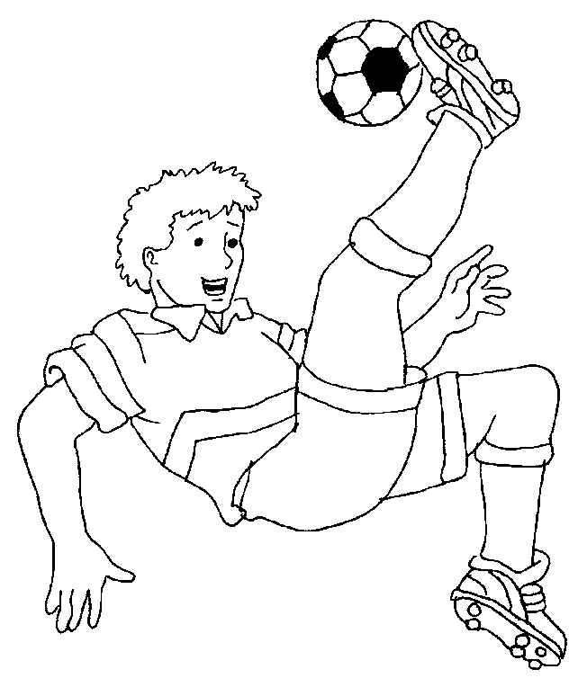 Coloriages football 17