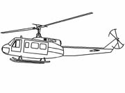 Coloriages helicopter 7