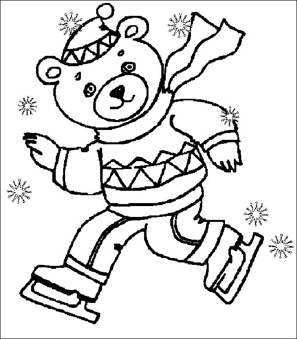 Coloriages hiver 62