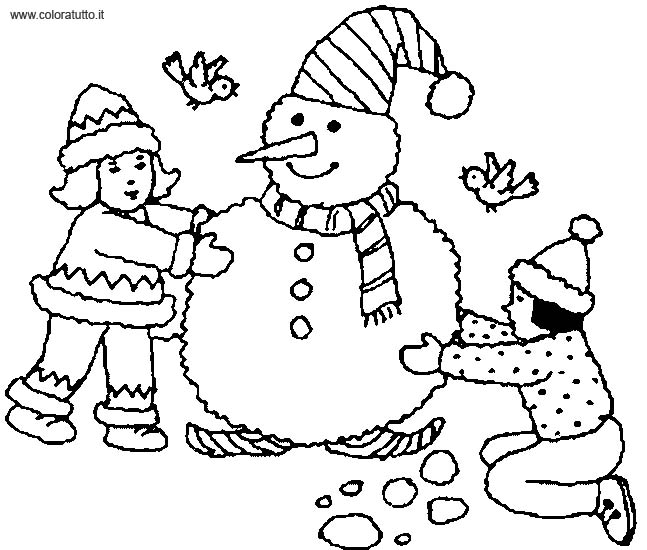 Coloriages hiver 67