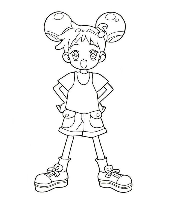 Coloriages magical doremi 5