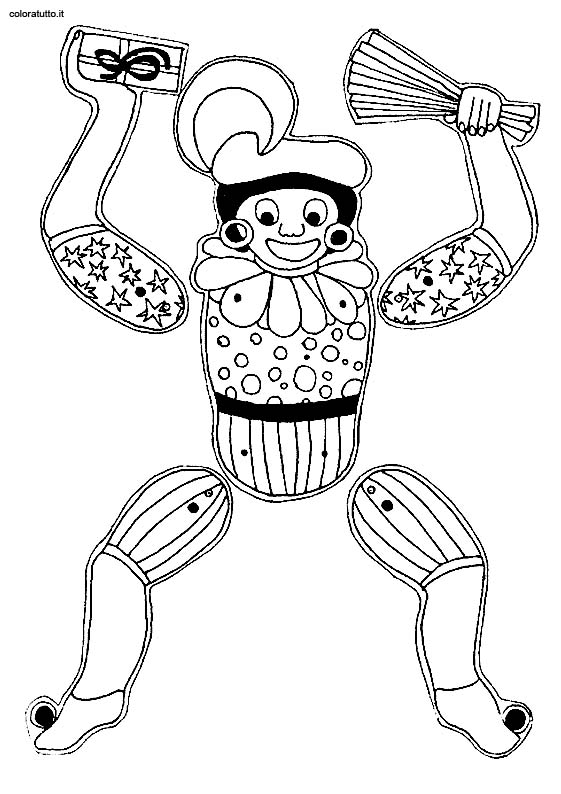 Coloriages marionettes 15