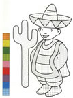 Coloriages motifs a colorier 3