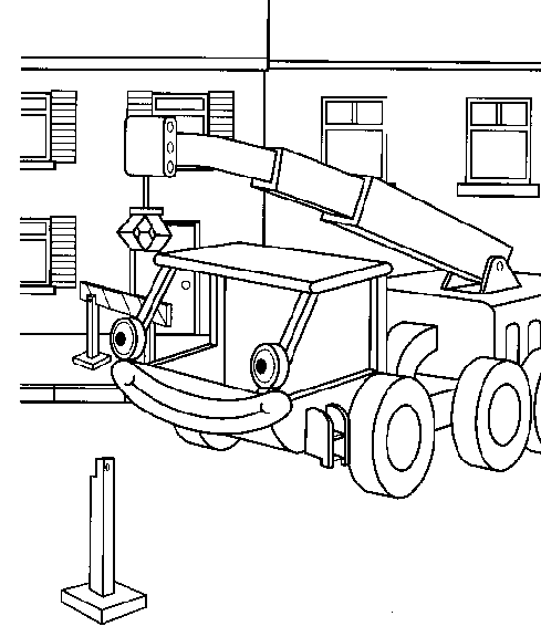 Coloriages pelletteuse 2