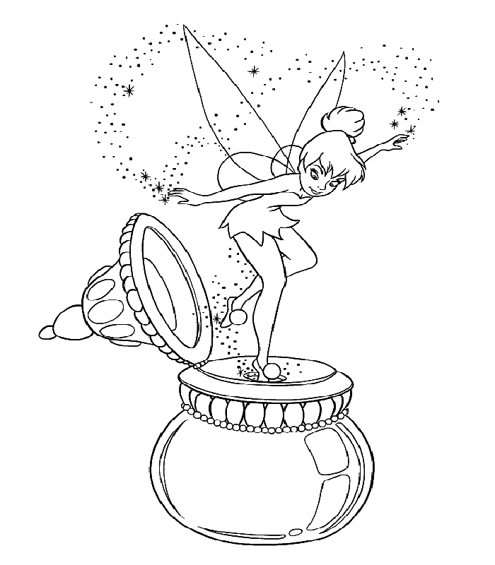 Coloriages peter pan 10