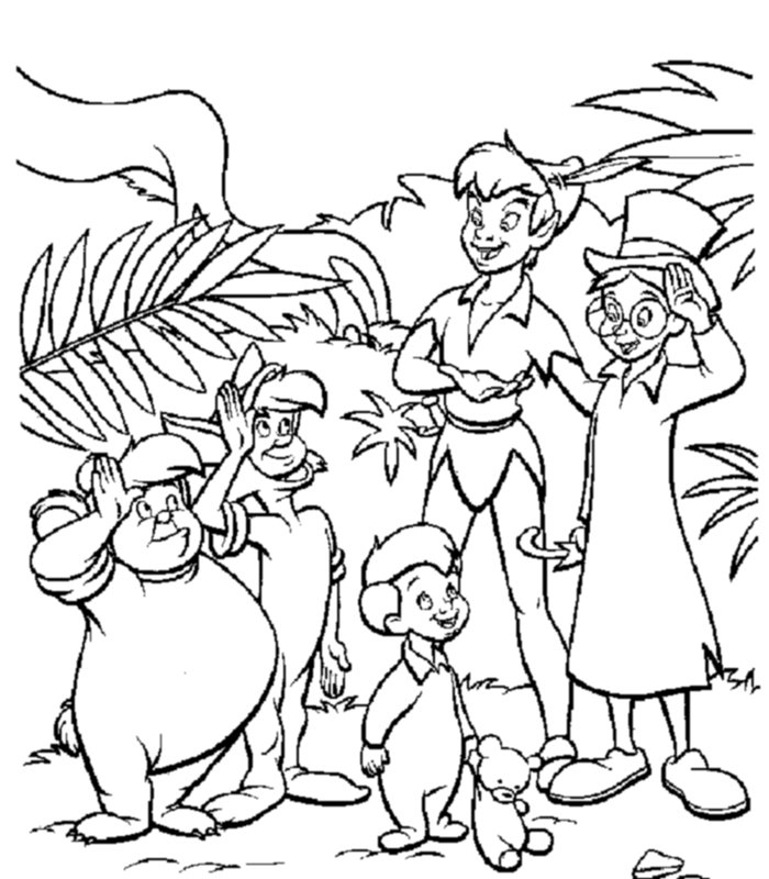 Coloriages peter pan 21