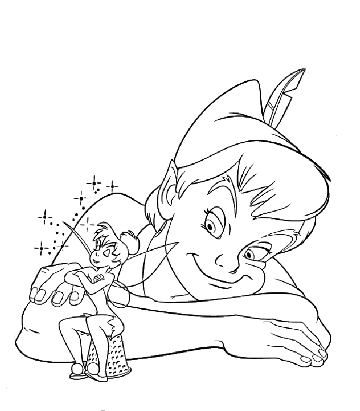 Coloriages peter pan 23