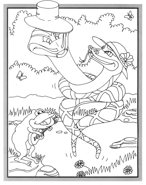 Coloriages plusieur animaux 100