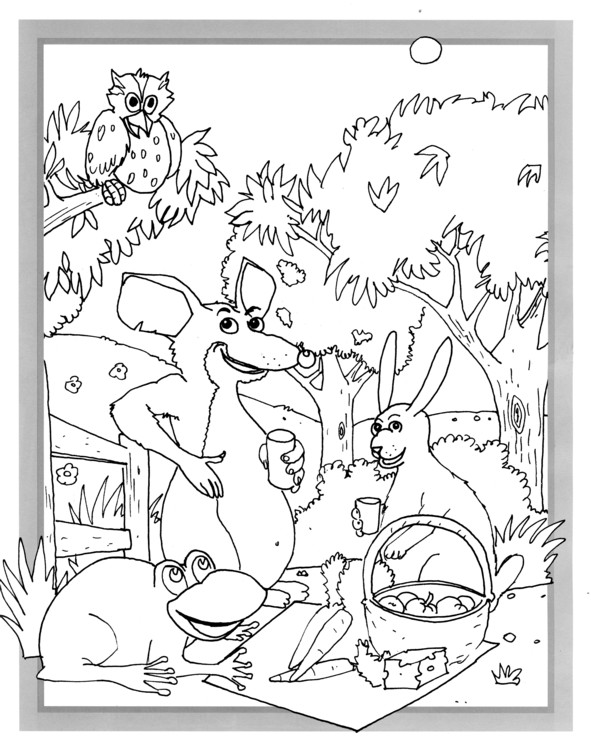 Coloriages plusieur animaux 102