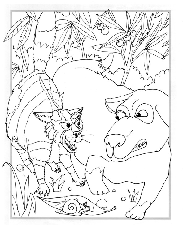 Coloriages plusieur animaux 105