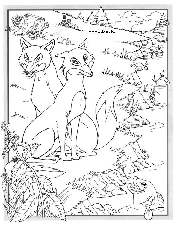 Coloriages plusieur animaux 12