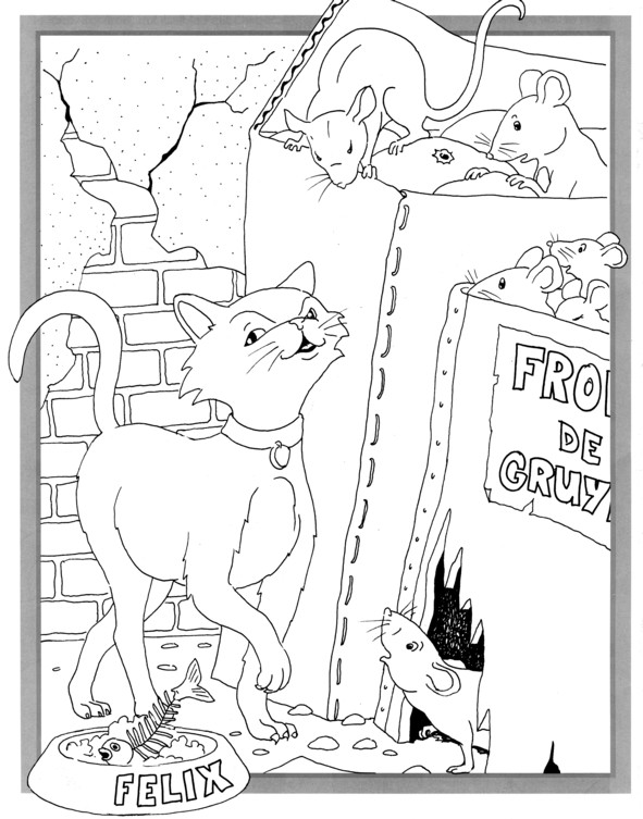 Coloriages plusieur animaux 22