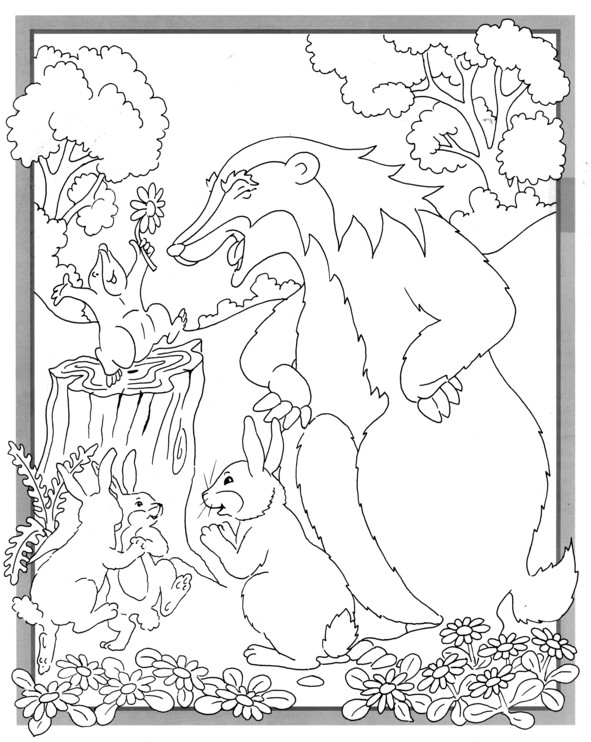 Coloriages plusieur animaux 25