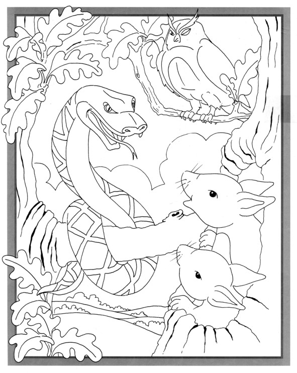 Coloriages plusieur animaux 28