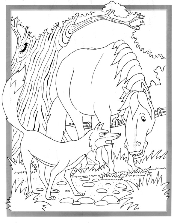 Coloriages plusieur animaux 68