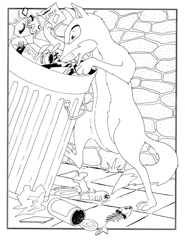 Coloriages plusieur animaux 86