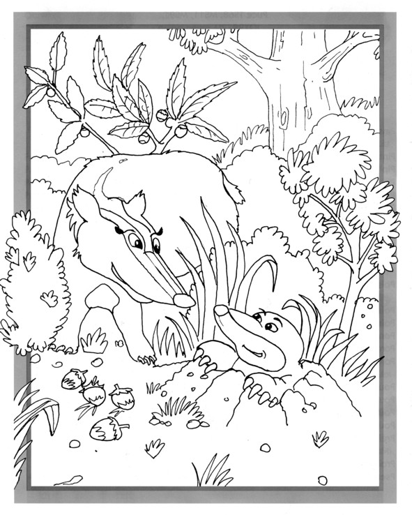 Coloriages plusieur animaux 93