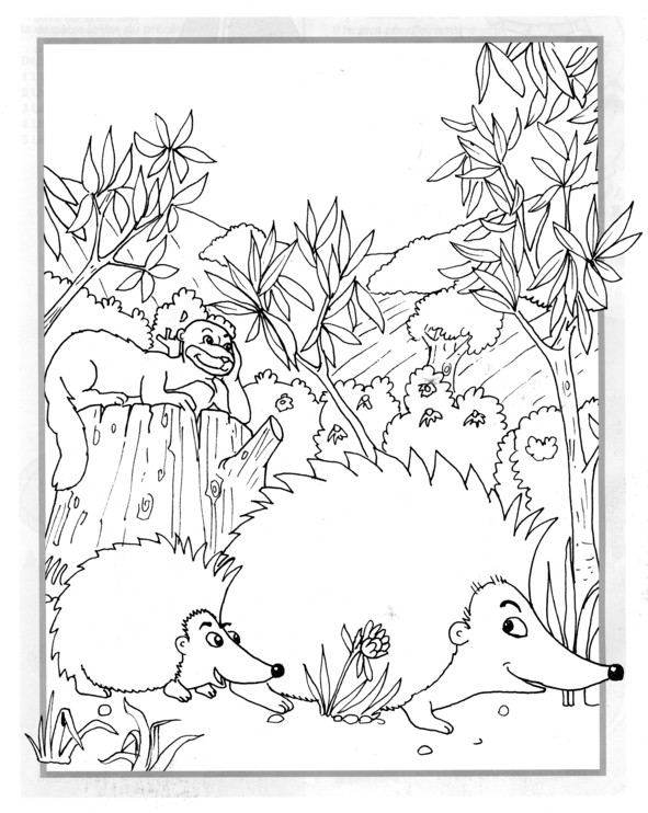 Coloriages plusieur animaux 98